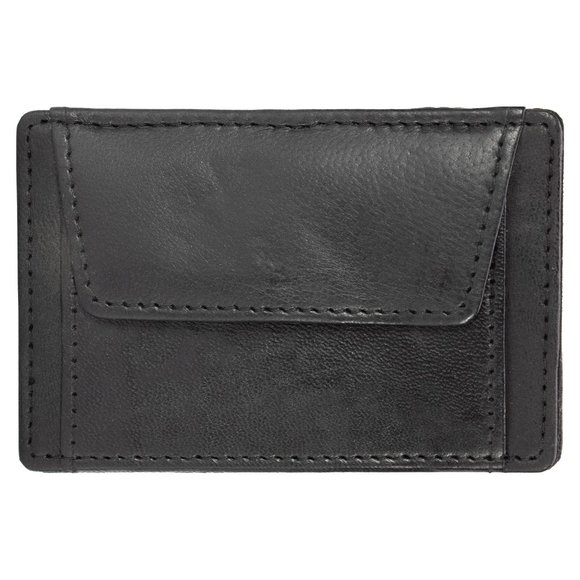 Genuine Leather Magic Wallet, Black - Picture 6 of 10